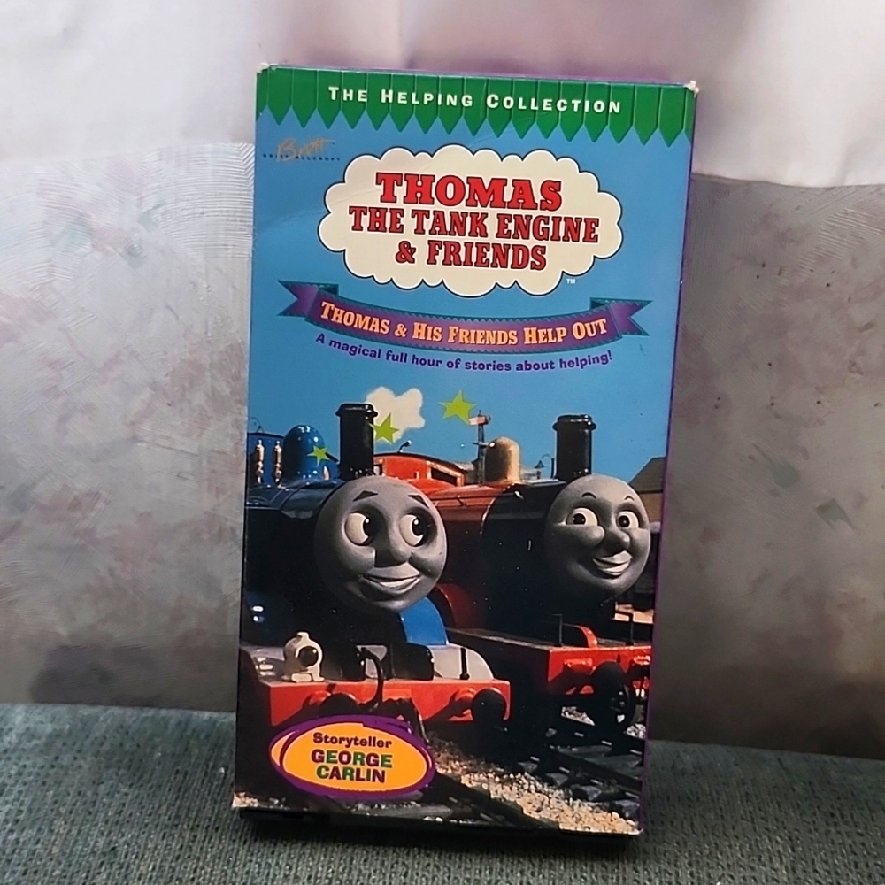 VHS TAPE - "Thomas The Tank Engine" Helping Collection Movie